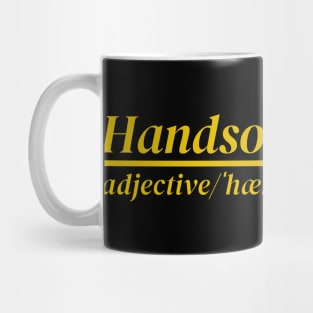 Word Handsome Mug